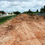 Governo inicia terraplanagem para duplicação de avenida em frente ao aeroporto - Fotos: Ascom/Seinfra