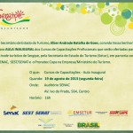 Setur vai realizar aula inaugural de Cursos Capacitação Profissional no Turismo - Imagem/Divulgação