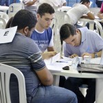 Professores e alunos participam da segunda etapa do I Torneio de Matemática - Fotos: Eugênio Barreto/Seed