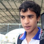 Itabaiana comemora reforma do Colégio Estadual Murilo Braga - A aluna Andresa Dantas
