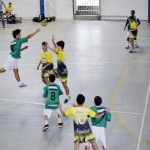 Jogos da Primavera têm início com competições de handebol e vôlei   - O estudante João Victor Vieira do CAIC Jornalista Joel Silveira