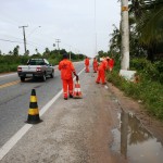 Governo de Sergipe realiza capinação na rodovia dos Náufragos -
