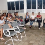 a professora Perla Melo Neves da Escola Estadual Olga Barreto