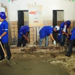 Novos Rumos: aulas práticas de pedreiro e pintor são iniciadas  - Fotos: Edinah Mary/Inclusão Social