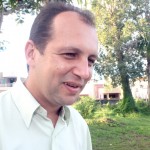 Itabaiana comemora reforma do Colégio Estadual Murilo Braga - A aluna Andresa Dantas
