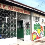 Projeto sobre cultura e sustentabilidade revoluciona vida dos estudantes do Barão de Mauá  - A estudante Ketlyn Taiane de Jesus Vieira demonstra a preocupação com a preservação da escola / Fotos: Juarez Silveira/Seed