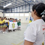 Jogos da Primavera têm início com competições de handebol e vôlei   - O estudante João Victor Vieira do CAIC Jornalista Joel Silveira