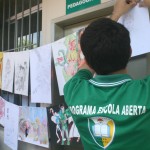 Programa Escola Aberta leva lazer e cultura ao bairro Santa Maria - Alunos apresentam Roda de Leitura / Fotos: Juarez Silveira/Seed