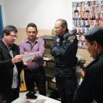 João Eloy visita escola incendiada e determina agilidade na investigação - Fotos: Ascom/SSP