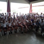 Colégio de Salgado conclui projeto sobre Saúde e Prevenção nas Escolas - Fotos: Ascom/Seed