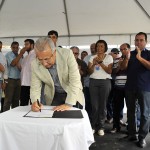 Jackson assina ordem de serviço para pavimentação de rodovia em Propriá -