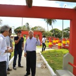 Jackson Barreto visita obra na Atalaia Nova - Fotos: Marcos Rodrigues/ASN