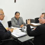 Jackson promove despachos com secretários já em novas funções  - Fotos: Marcos Rodrigues/ASN
