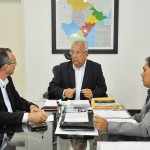 Jackson promove despachos com secretários já em novas funções  - Fotos: Marcos Rodrigues/ASN