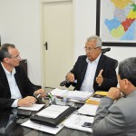 Jackson promove despachos com secretários já em novas funções  - Fotos: Marcos Rodrigues/ASN