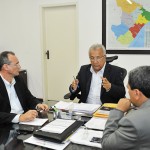 Jackson promove despachos com secretários já em novas funções  - Fotos: Marcos Rodrigues/ASN