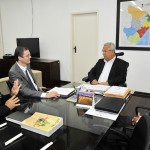 Jackson recebe presidente da OAB e membros da Comissão de Advocacia Pública  - Fotos: Marcos Rodrigues/ASN