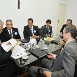 Jackson recebe presidente da OAB e membros da Comissão de Advocacia Pública  - Fotos: Marcos Rodrigues/ASN