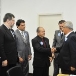 Jackson recebe presidente da OAB e membros da Comissão de Advocacia Pública  - Fotos: Marcos Rodrigues/ASN
