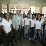 Jackson assina ordem de serviço para centro profissionalizante em Boquim -