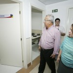 Jackson Barreto visita Centro de Oncologia do Huse e novas instalações do Case -