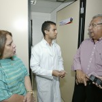 Jackson Barreto visita Centro de Oncologia do Huse e novas instalações do Case -