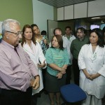 Jackson Barreto visita Centro de Oncologia do Huse e novas instalações do Case -