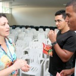 Seed e Hemose levam palestras sobre doação de sangue para alunos da rede pública - Alunos tiram dúvidas sobre doação de sangue / Fotos: Juarez Silveira