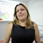 Governo realiza reunião com representantes de secretarias municipais sobre Prova Brasil  - A coordenadora do Núcleo de Estudos