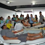 Aquidabã e Itabaiana realizam doação de sangue -  Campanha Capítulo Itabaiana da Ordem Demolay (Fotos: Ascom/Saúde)