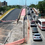 Viaduto antigo do Detran será interditado parcialmente sábado à tarde - Fotos: Ascom/Seinfra