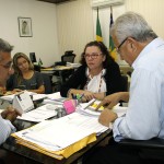 Jackson discute obras do Sergipe Cidades com a secretária Lúcia Falcón -