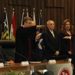 Jackson acompanha posse de Paulo Lima no cargo de procurador de Justiça - O governador em exercício Jackson Barreto
