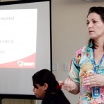 Seed e Hemose levam palestras sobre doação de sangue para alunos da rede pública - Alunos tiram dúvidas sobre doação de sangue / Fotos: Juarez Silveira