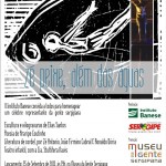 Instituto Banese presta homenagens a Zé Peixe - Escultura retrata um mergulho simbólico no espelho d'água que compõe o jardim frontal do Museu da Gente Sergipana / Fotos: Tanit Bezerra