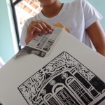 Oficinas de xilogravura estimulam jovens a obter uma fonte de renda através da arte - Fotos: Ascom/Secult