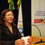 Sergipe participa do Seminário Nacional sobre o Brasil Sem Miséria - A secretária adjunta de Estado da Inclusão Social