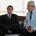 José Eduardo Martins Cardozo e o governador em exercício