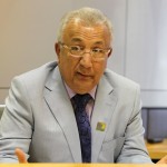 Jackson cobra melhoria dos serviços da Anatel e das operadoras de telefonia - O governador em exercício Jackson Barreto e o presidente da Agência Nacional de Telecomunicações (Anatel)