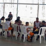 Visita de familiares ocorreu normalmente no Cenam nesta manhã   - Fotos: Ascom/Seids