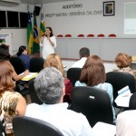 Representante do MEC capacita técnicos e gestores escolares sobre o PDDE - A diretora Adriana Hora Santos