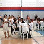 Alunos participam da semi final do I Torneio de Matemática - Fotos: Juarez Silveira/Seed