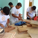 Oficinas de xilogravura estimulam jovens a obter uma fonte de renda através da arte - Fotos: Ascom/Secult