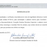 Funesa divulga homologação do processo seletivo do edital 07/2013 - Foto: Divulgação/Saúde