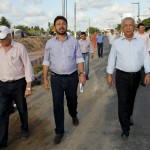 Jackson Barreto visita obra do anel viário no entorno do aeroporto  -