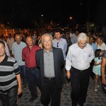Jackson acompanha procissão em louvor a São Francisco