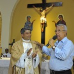 Jackson participa de novena e missa em homenagem a Nossa Senhora Aparecida - Fotos: Marcos Rodrigues/ASN
