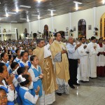 Jackson participa de novena e missa em homenagem a Nossa Senhora Aparecida - Fotos: Marcos Rodrigues/ASN