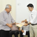 Jackson demonstra preocupação com manutenção de empregos em Neópolis - Jackson recebeu o prefeito de Neópolis