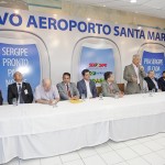 Jackson assina ordem de serviço para ampliação da pista do Aeroporto Santa Maria -